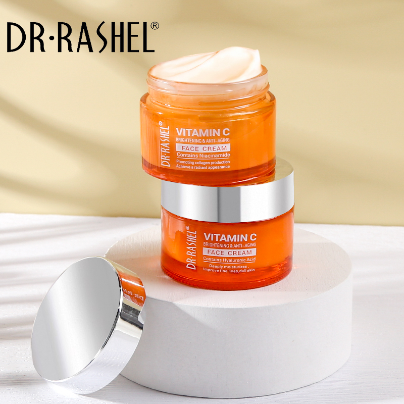 Dr Rashel Vitamin C Brightening & Anti-Aging Face Cream(50g) - Image 4
